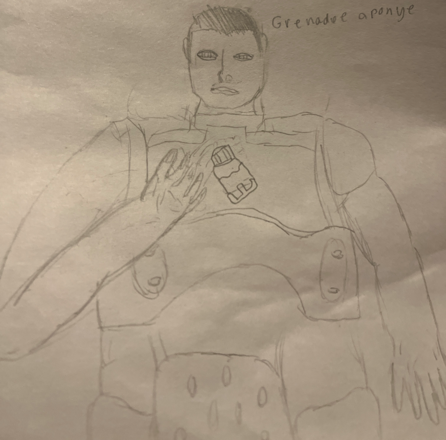 Grenade be apon ye Blank Meme Template