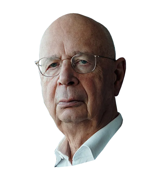 KLAUS SCHWAB Blank Meme Template