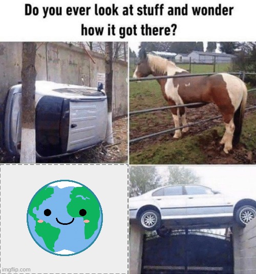 well? | image tagged in do you ever look at stuff and wonder how it got there,religion,christmas | made w/ Imgflip meme maker