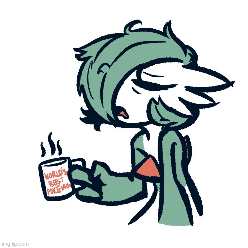 tired gardevoir | image tagged in tired gardevoir | made w/ Imgflip meme maker