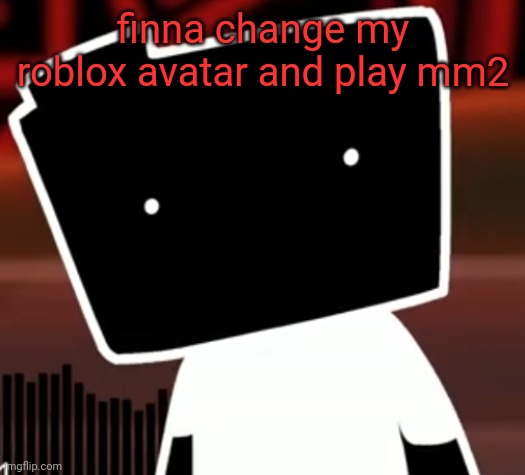 not finna become a slender ☠️ | finna change my roblox avatar and play mm2 | image tagged in uncanny ron | made w/ Imgflip meme maker