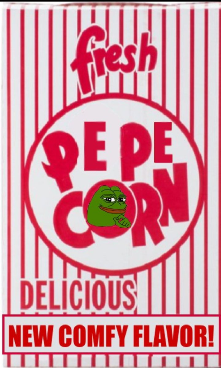 Pepe Corn Blank Meme Template