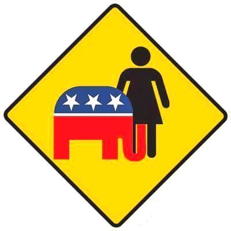 High Quality Trump Republican Elephant grabs E. Jean Carroll Blank Meme Template
