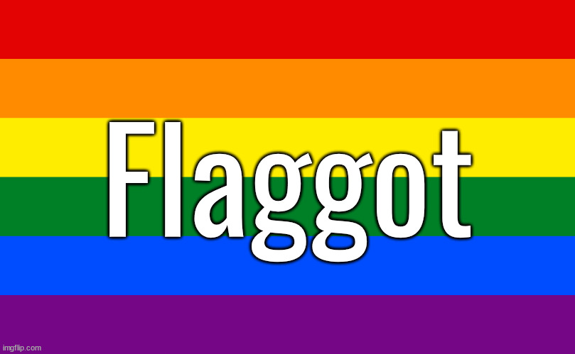 Pride flag | Flaggot | image tagged in pride flag | made w/ Imgflip meme maker