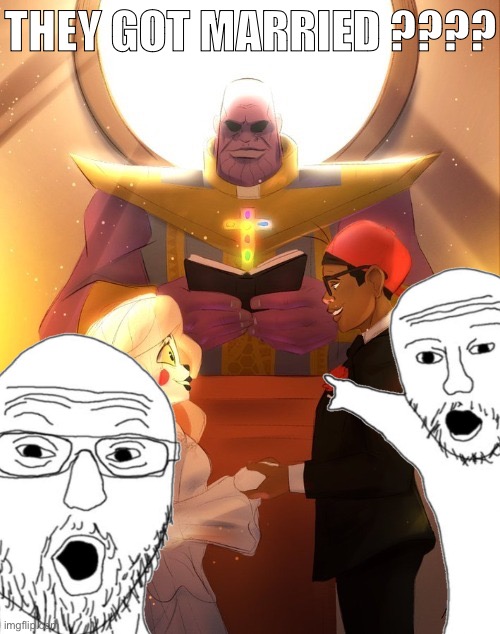 THEY GOT MARRIED ???? | made w/ Imgflip meme maker