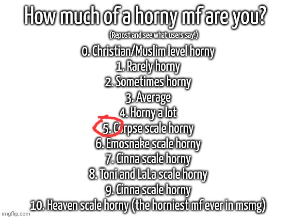 No way | image tagged in how much of a horny mf are you | made w/ Imgflip meme maker