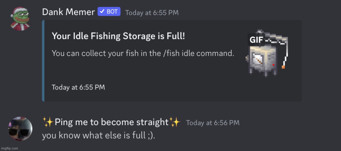 I want fish | made w/ Imgflip meme maker