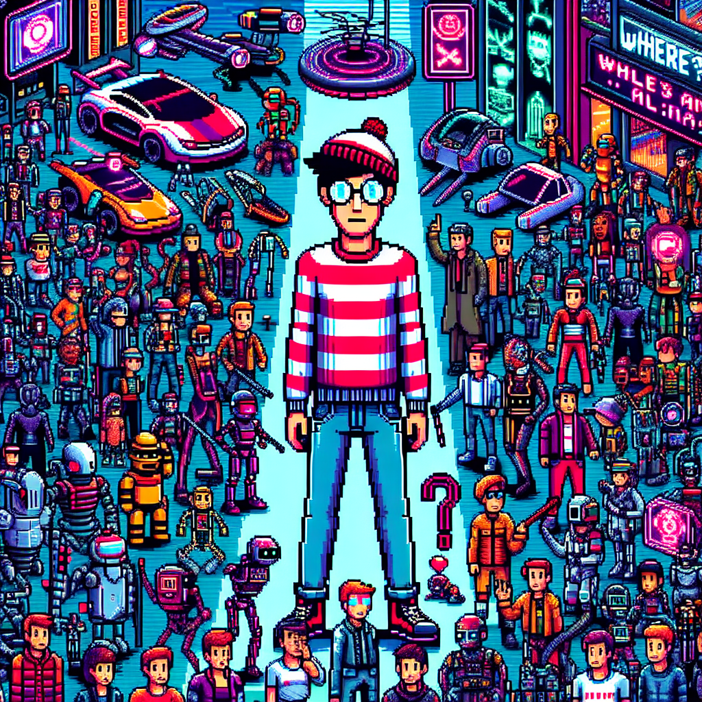 where is waldo Blank Meme Template