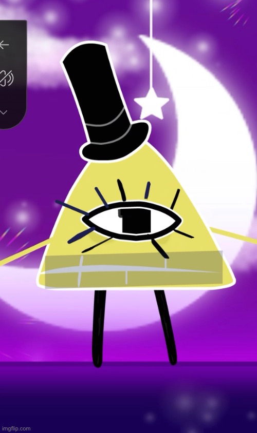 I remember making this last year DAMN NOSTALGIA [my weekly contest submission] WAIT-WHO WINS??? | image tagged in bill cipher,cursed image | made w/ Imgflip meme maker