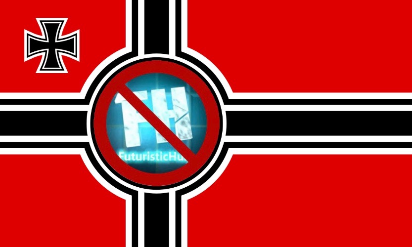 High Quality Anti futuristichub flag Blank Meme Template