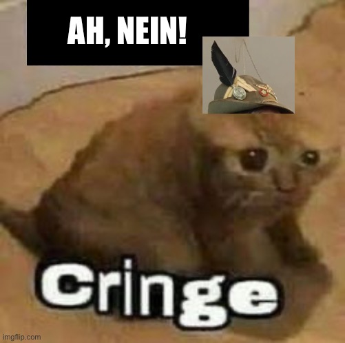 oH nO cRInGe | AH, NEIN! | image tagged in oh no cringe | made w/ Imgflip meme maker