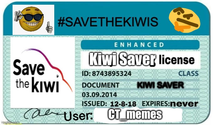 kiwi are cute :) | CT_memes | image tagged in savethekiwis,kiwi | made w/ Imgflip meme maker