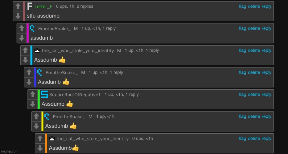 Assdumb :thumbs up: | made w/ Imgflip meme maker