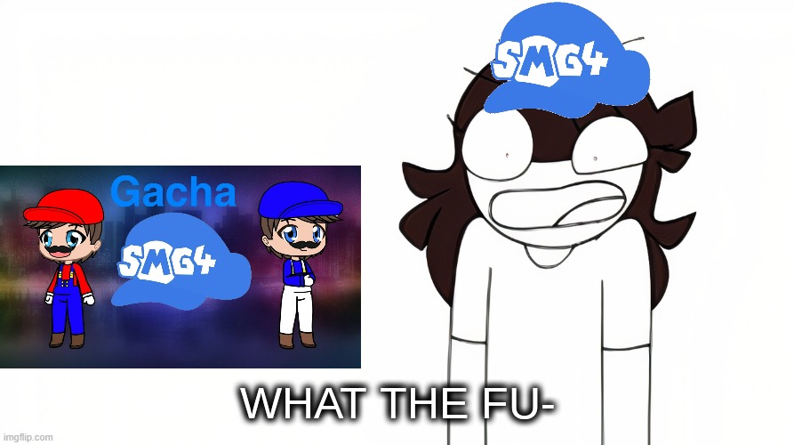 Jaiden Animations What the Fu- | image tagged in jaiden animations what the fu-,smg4 | made w/ Imgflip meme maker