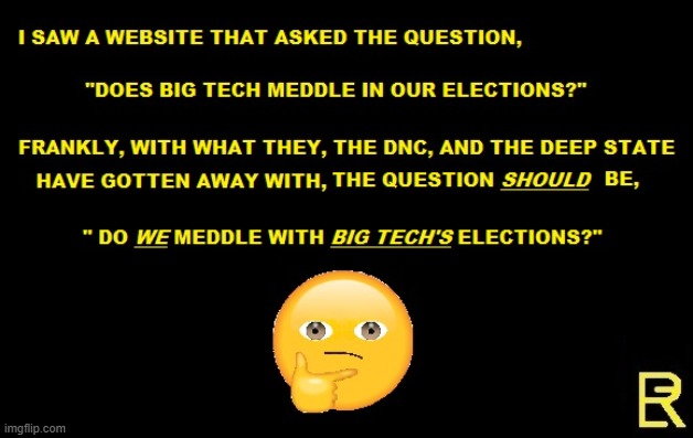 Election Meddling | image tagged in election | made w/ Imgflip meme maker