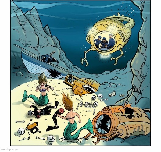 Mermaids | image tagged in comics | made w/ Imgflip meme maker