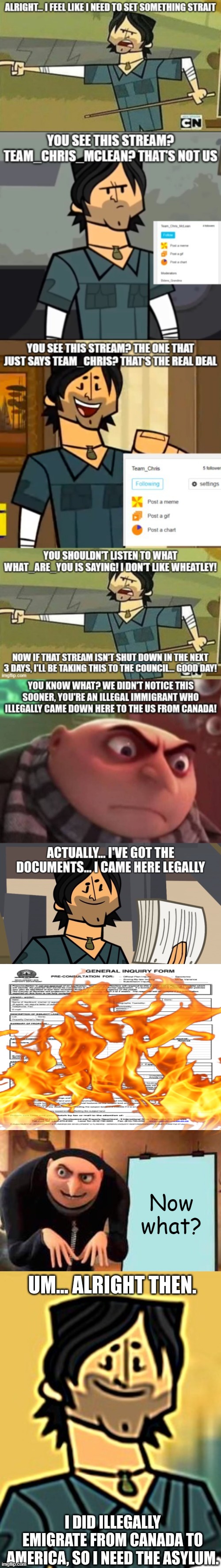 Fire | Now what? | image tagged in blank white template,memes,gru's plan | made w/ Imgflip meme maker