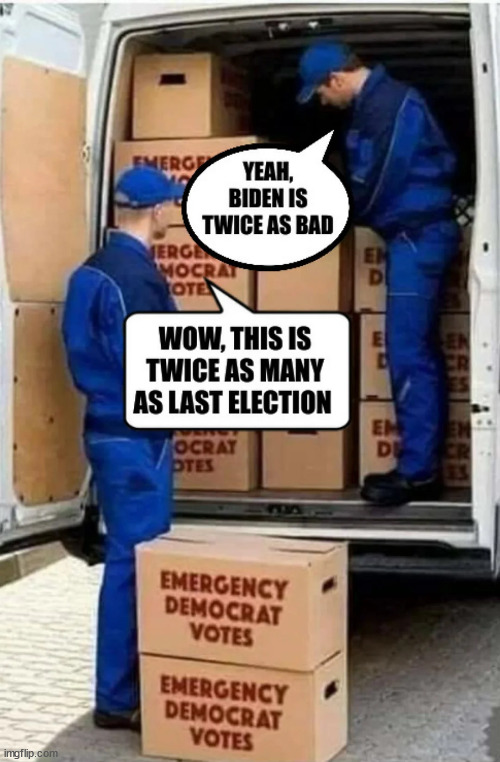 Probably the only kind of delivery they make in the middle of the night | image tagged in usps,overnight,delivery,2024,election fraud | made w/ Imgflip meme maker