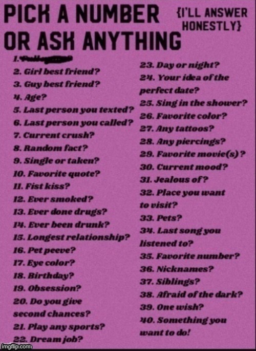 Pick a number | image tagged in pick a number | made w/ Imgflip meme maker