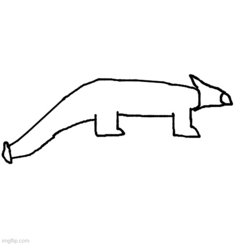 heres a quick sketch of what the backyard thing looks like | made w/ Imgflip meme maker