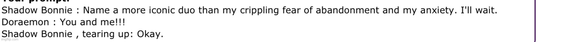 made w/ Imgflip meme maker