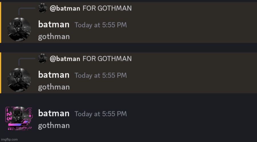 image tagged in gothman | made w/ Imgflip meme maker