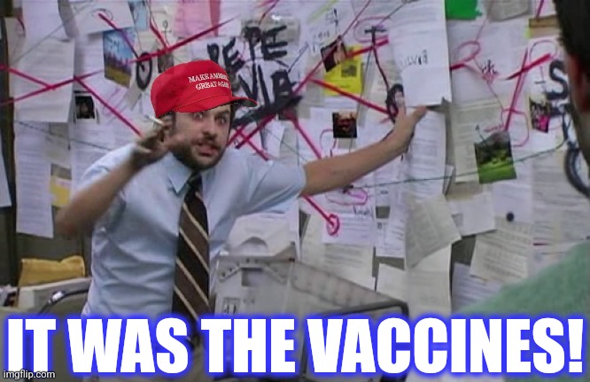 IT WAS THE VACCINES! | made w/ Imgflip meme maker