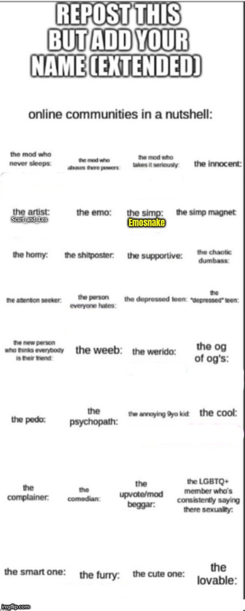 Scarf_and_Lea | made w/ Imgflip meme maker