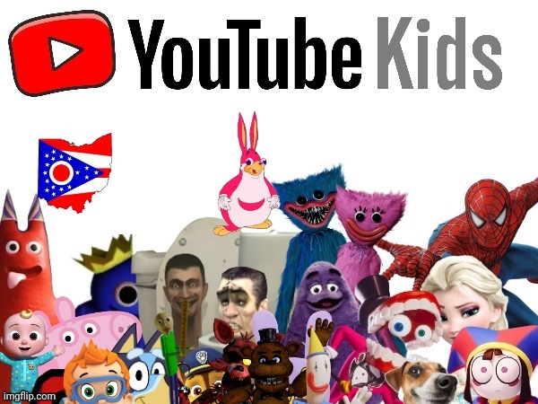 This has to be all of the cringe there... Or is there? | image tagged in youtube kids | made w/ Imgflip meme maker