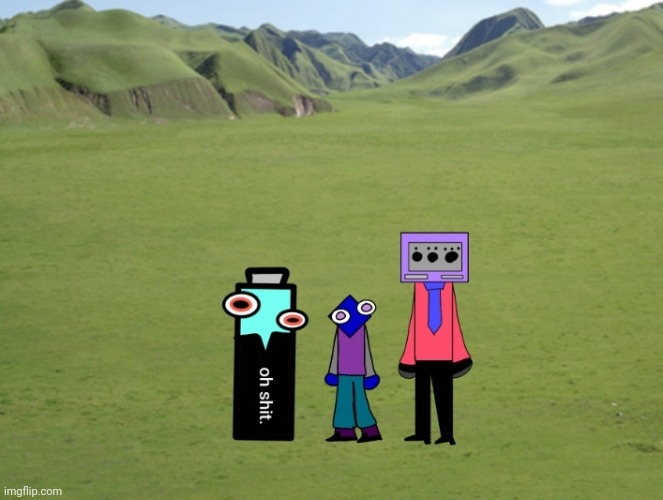 they noticed something | made w/ Imgflip meme maker