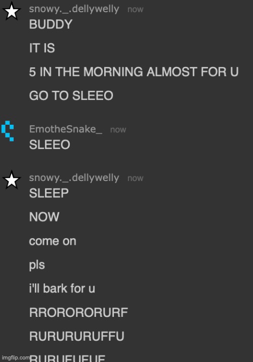 everyone make snake boy go to bed NOW | made w/ Imgflip meme maker