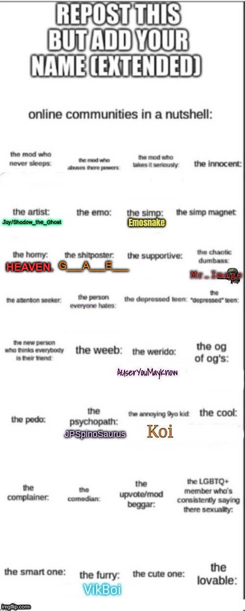 I was gonna put the simp magnet but I haven’t done a face reveal zad | HEAVEN. | made w/ Imgflip meme maker