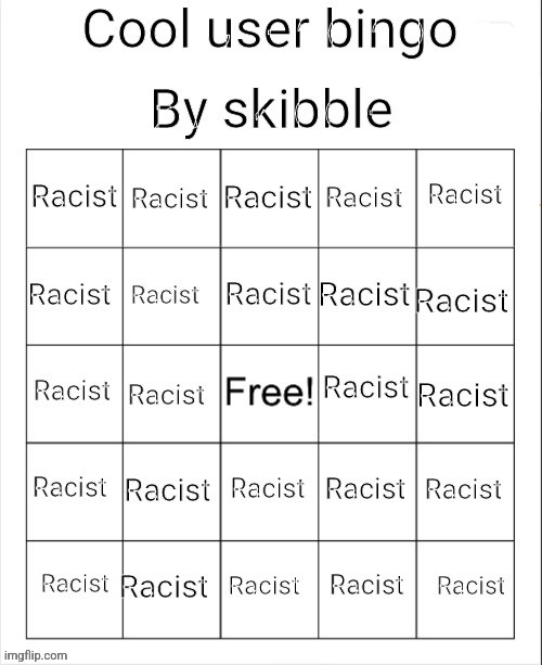 I aint racist naw | made w/ Imgflip meme maker