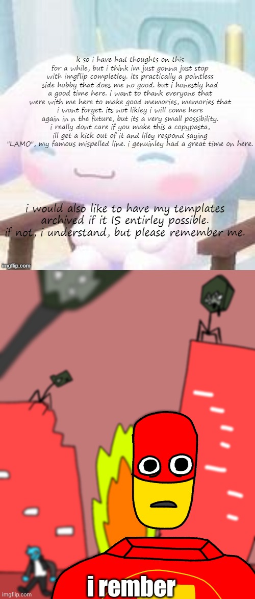 i rember | image tagged in thousand micrometer stare | made w/ Imgflip meme maker