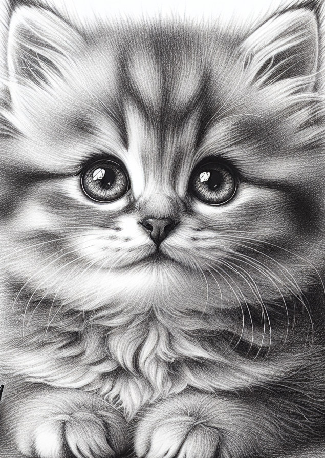 cute kitten Blank Template - Imgflip