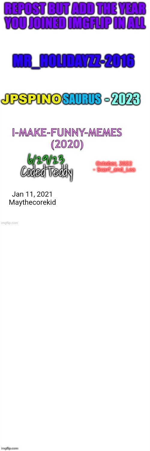 Jan 11, 2021
Maythecorekid | made w/ Imgflip meme maker