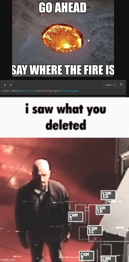 image tagged in i saw what you deleted | made w/ Imgflip meme maker