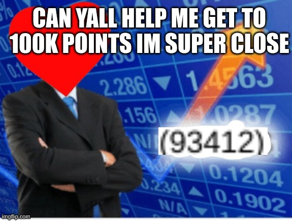PLEASE HELP | CAN YALL HELP ME GET TO 100K POINTS IM SUPER CLOSE | image tagged in lofv meme,upvotes,100k points,mmes,memes | made w/ Imgflip meme maker