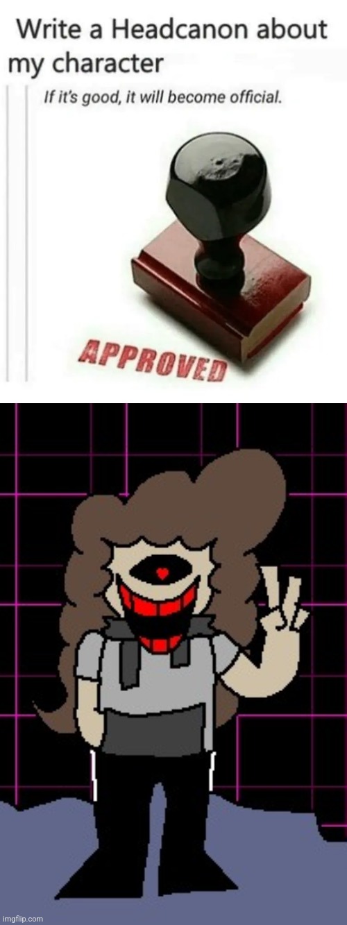 LN | image tagged in write a headcanon about my character | made w/ Imgflip meme maker