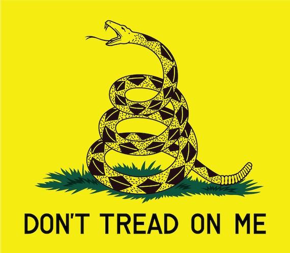High Quality Don't tread on me Blank Meme Template