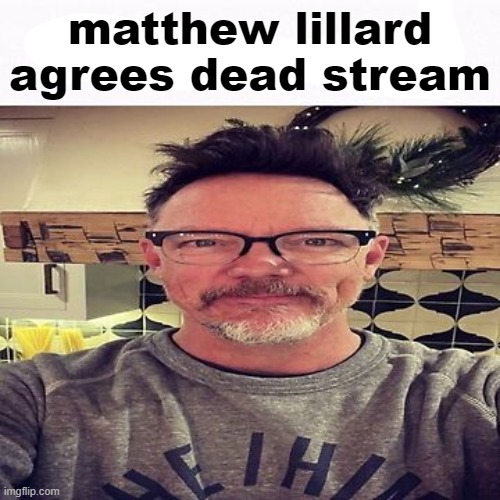 matthew lillard agrees dead stream | made w/ Imgflip meme maker