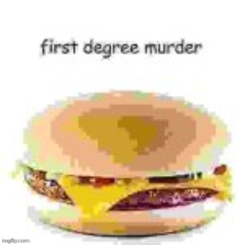 *posts and dissappears for another 36 hours* | image tagged in first degree murder | made w/ Imgflip meme maker
