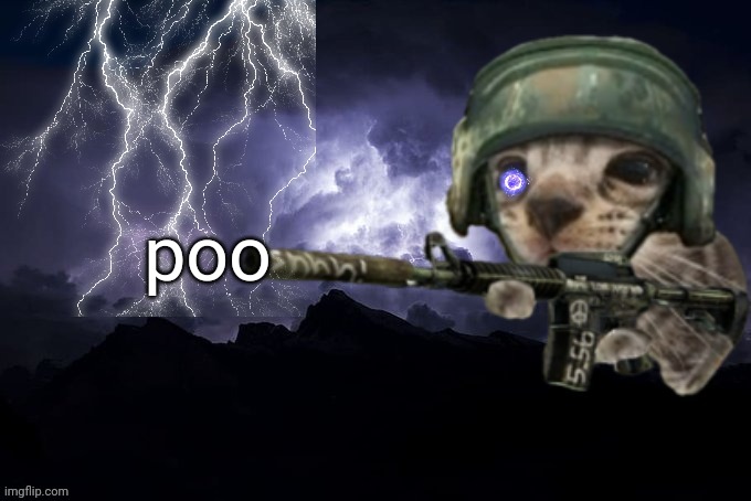 poo | image tagged in low tier god but its silly critter | made w/ Imgflip meme maker