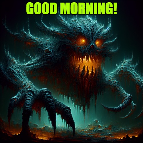 GOOD MORNING! | made w/ Imgflip meme maker