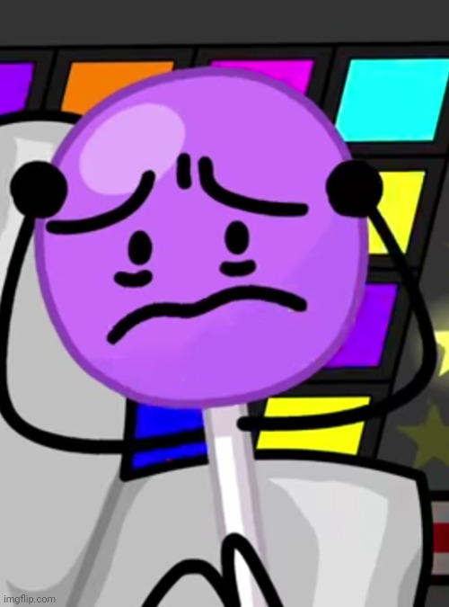 Annoyed lollipop | image tagged in annoyed lollipop | made w/ Imgflip meme maker