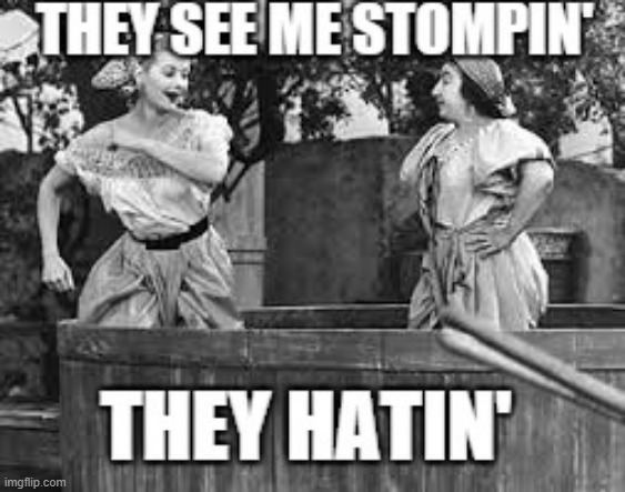 Lucy Stomp | image tagged in repost | made w/ Imgflip meme maker