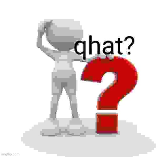 qhat? | image tagged in qhat | made w/ Imgflip meme maker