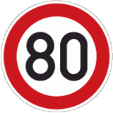 80 speed limit cz Blank Meme Template