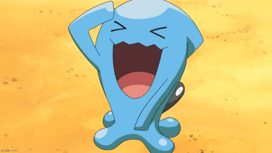 High Quality Wobbuffet salute Blank Meme Template