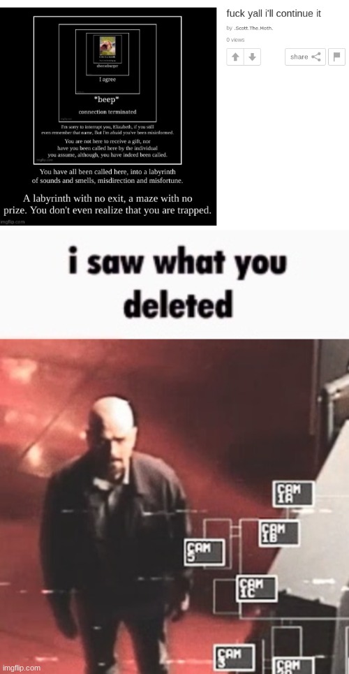 image tagged in i saw what you deleted | made w/ Imgflip meme maker